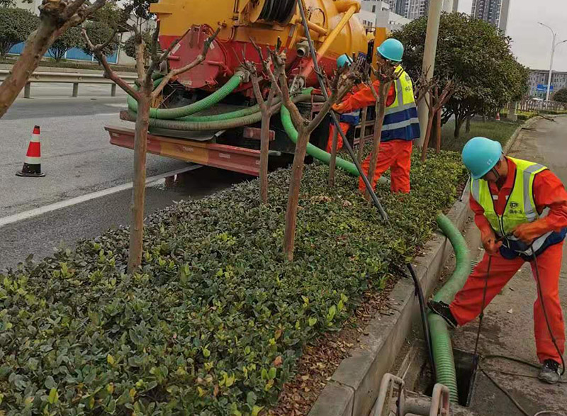 天台市政管道清淤